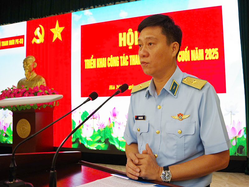 Bộ Tham mưu Phòng không - Không quân triển khai công tác 6 tháng cuối năm 2025