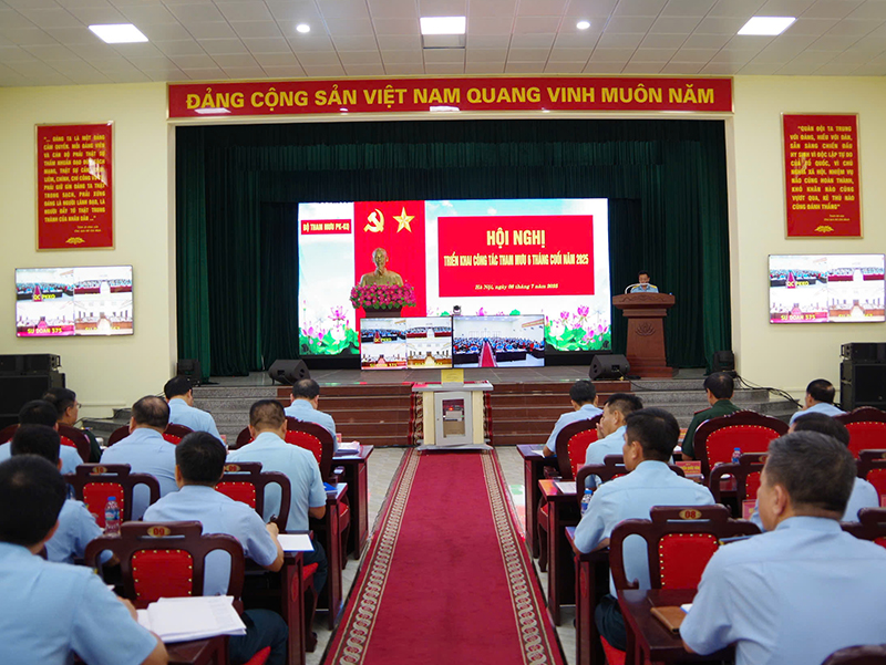 Bộ Tham mưu Phòng không - Không quân triển khai công tác 6 tháng cuối năm 2025