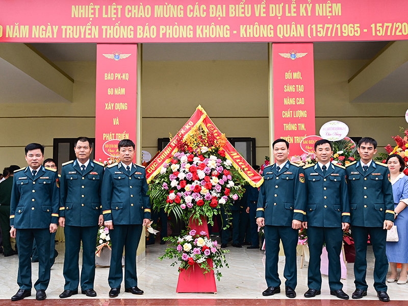 Báo Phòng không - Không quân tổ chức Lễ kỷ niệm 60 năm Ngày truyền thống (15-7-1965 / 15-7-2025)