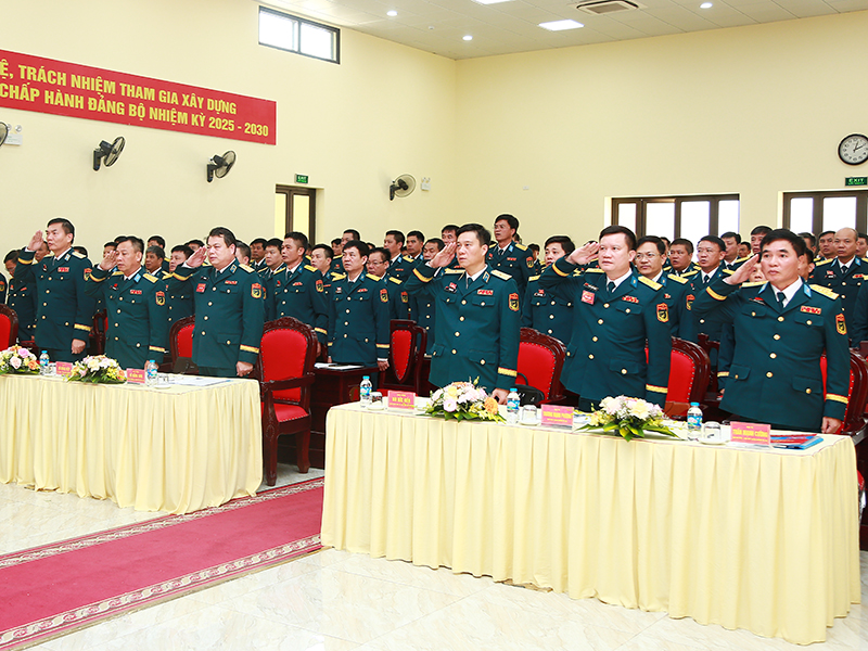 Đảng bộ Bộ Tham mưu Phòng không - Không quân tổ chức Đại hội đại biểu lần thứ XI, nhiệm kỳ 2025-2030