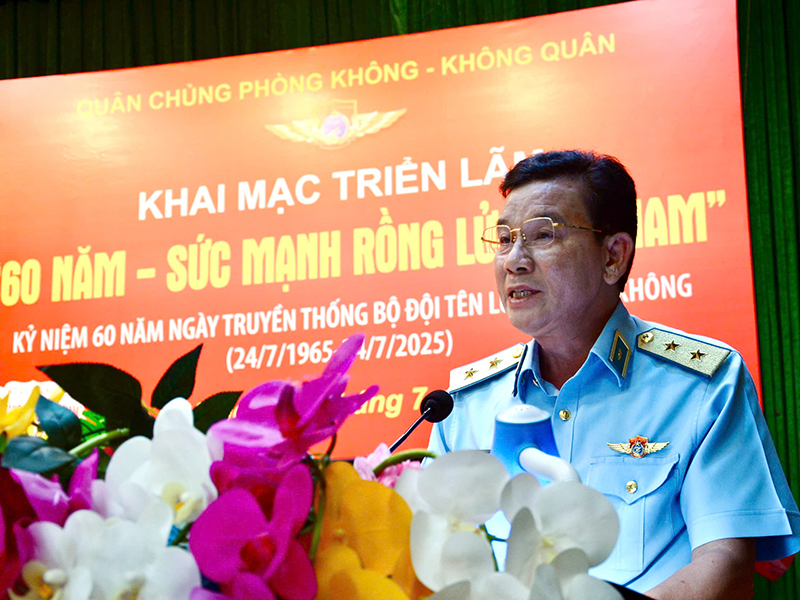 Quân chủng Phòng không - Không quân khai mạc Triển lãm “60 năm - Sức mạnh Rồng lửa Việt Nam”