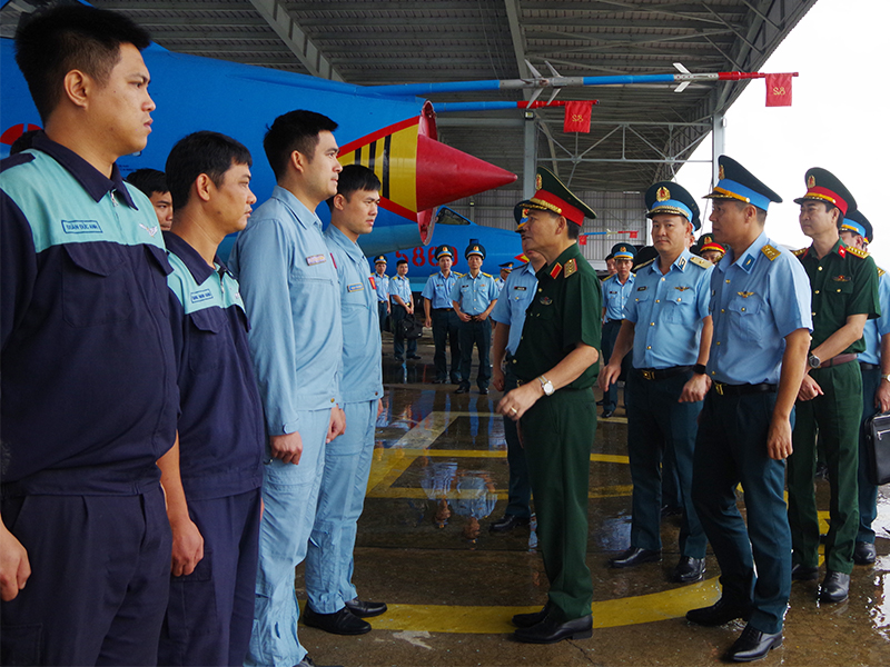 Bộ Tổng Tham mưu QĐND Việt Nam kiểm tra Trung đoàn 937