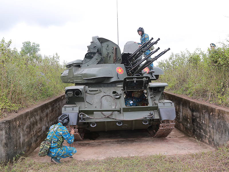 Quân chủng Phòng không - Không quân bế mạc Diễn tập chiến thuật vòng tổng hợp phân đội tên lửa phòng không, pháo phòng không và Zsu-23-4M năm 2025