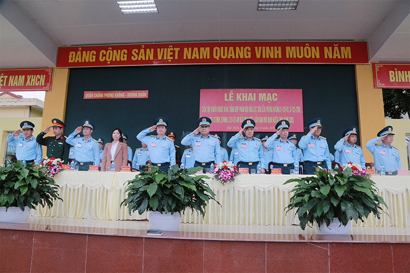 Quân chủng Phòng không - Không quân khai mạc Diễn tập chiến thuật vòng tổng hợp phân đội tên lửa phòng không, pháo phòng không và Zsu-23-4M năm 2025