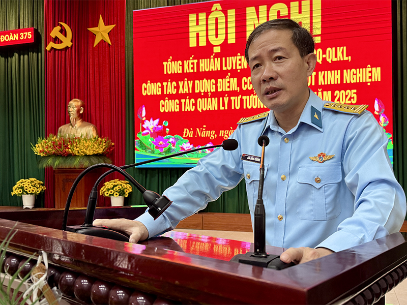 Sư đoàn 375 tổng kết công tác huấn luyện chiến đấu năm 2025