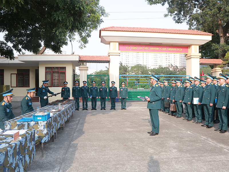 Nhà máy A40 tổ chức thực hành kiểm kê tài sản công năm 2026