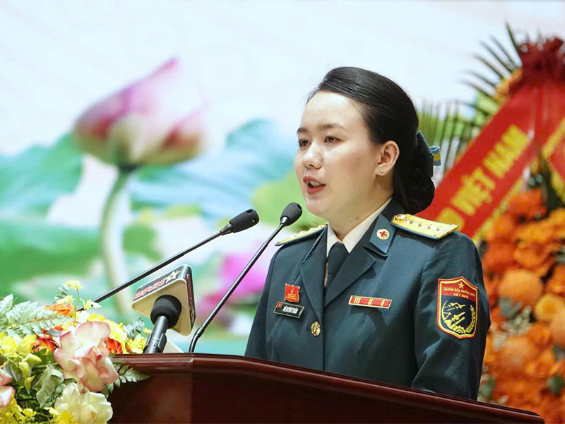 Đại hội đại biểu Phụ nữ Qu&acirc;n đội lần thứ VIII th&agrave;nh c&ocirc;ng tốt đẹp