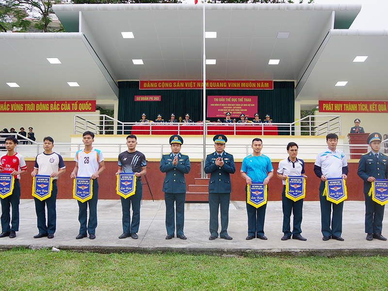 Sư đoàn 363 khai mạc Thi đấu thể dục thể thao năm 2025