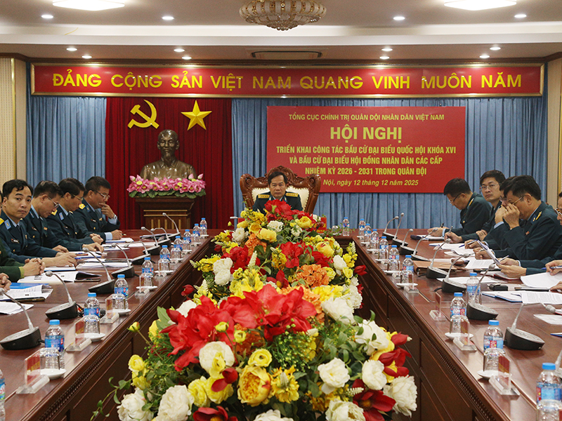 Tổng cục Chính trị triển khai hướng dẫn công tác bầu cử đại biểu Quốc hội và Hội đồng nhân dân các cấp