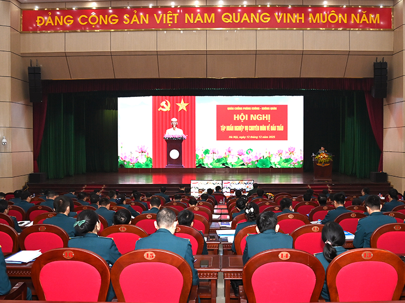 Quân chủng Phòng không - Không quân tổ chức Hội nghị tập huấn nghiệp vụ chuyên môn về đấu thầu