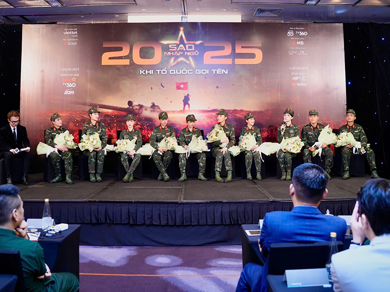 MB tài trợ Vàng cho chương trình Sao Nhập Ngũ All-Stars 2025 - Sự kiện đặc biệt tôn vinh người lính Việt Nam