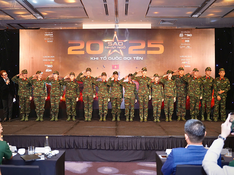 MB tài trợ Vàng cho chương trình Sao Nhập Ngũ All-Stars 2025 - Sự kiện đặc biệt tôn vinh người lính Việt Nam