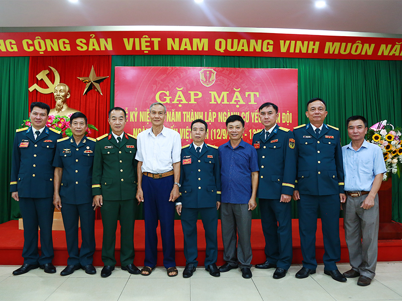 Phòng Cơ yếu, Bộ Tham mưu Quân chủng PK-KQ gặp mặt kỷ niệm 80 năm Ngày truyền thống Ngành Cơ yếu Quân đội và Ngành Cơ yếu Việt Nam