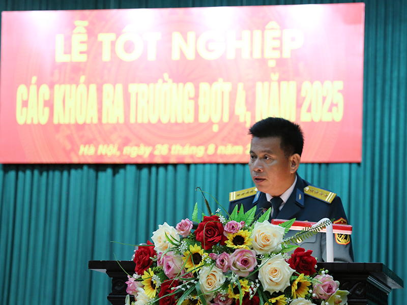 Học viện PK-KQ tổ chức Lễ tốt nghiệp các khóa ra trường đợt 4 năm 2025