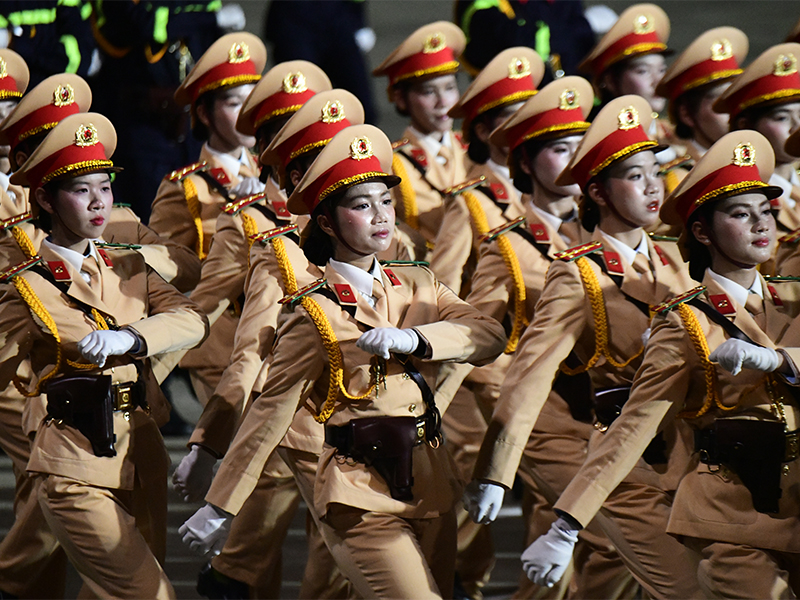 Sơ duyệt cấp Nhà nước diễu binh, diễu hành kỷ niệm 80 năm Cách mạng Tháng Tám thành công và Quốc khánh Nước Cộng hòa xã hội chủ nghĩa Việt Nam