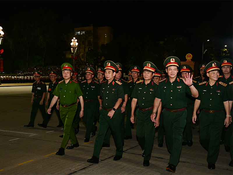 Lực lượng A80 Quân chủng Phòng không - Không quân hoàn thành tốt nhiệm vụ Tổng hợp luyện lần đầu tiên tại Quảng trường Ba Đình