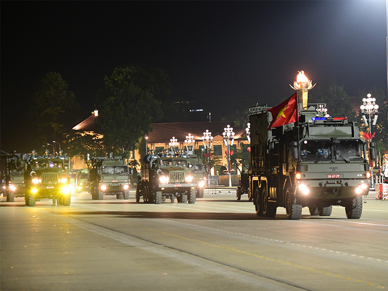 Lực lượng A80 Quân chủng Phòng không - Không quân hoàn thành tốt nhiệm vụ Tổng hợp luyện lần đầu tiên tại Quảng trường Ba Đình