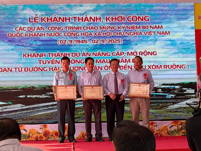 Công ty cổ phần ACC-244 khánh thành, khởi công nhiều công trình, dự án quan trọng