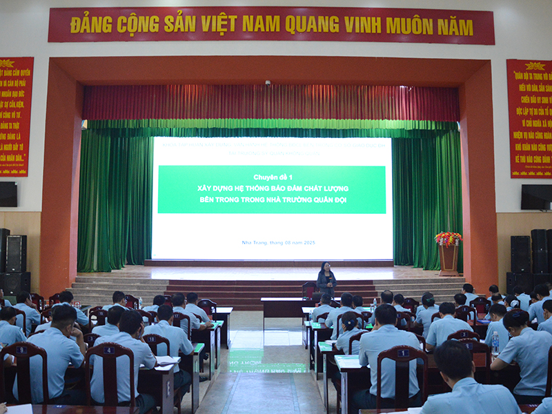 Khai mạc tập huấn xây dựng, vận hành hệ thống bảo đảm chất lượng bên trong cơ sở giáo dục đại học năm 2025