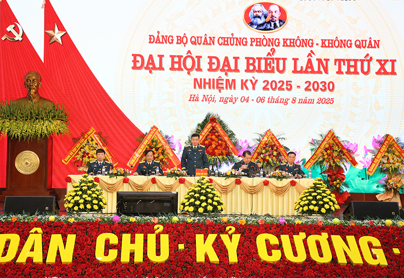 Đại hội đại biểu Đảng bộ Quân chủng Phòng không - Không quân lần thứ XI, nhiệm kỳ 2025-2030 tiến hành phiên trù bị