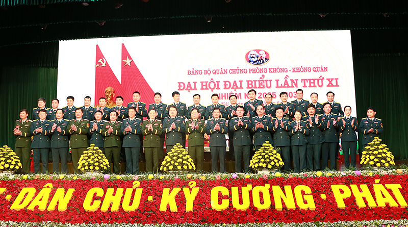 Khai mạc Đại hội đại biểu Đảng bộ Quân chủng Phòng không - Không quân lần thứ XI, nhiệm kỳ 2025-2030