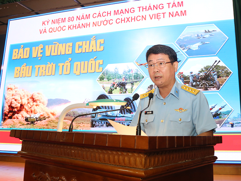 Hội nghị hiệp đồng tác chiến phòng không bảo vệ các hoạt động Kỷ niệm 80 năm Cách mạng Tháng Tám và Quốc khánh Nước Cộng hoà xã hội chủ nghĩa Việt Nam