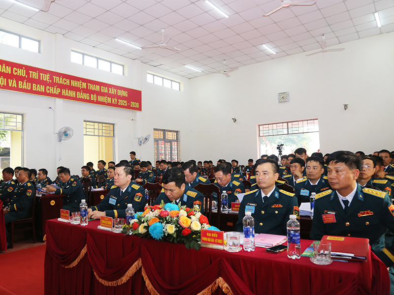 Đảng bộ Trung đoàn 276 tổ chức thành công Đại hội đại biểu nhiệm kỳ 2025-2030