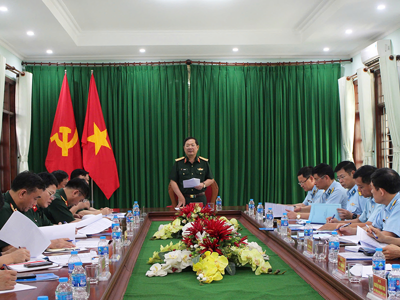 Thượng tướng Lê Huy Vịnh kiểm thăm, làm việc với Nhà máy A29