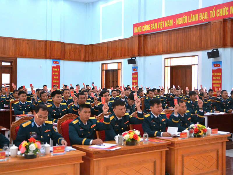 Đảng bộ Trung đoàn 910, Trường Sĩ quan Không quân tổ chức Đại hội đại biểu nhiệm kỳ 2025 - 2030