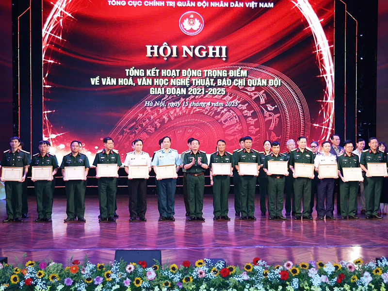 Tổng cục Chính trị tổng kết hoạt động trọng điểm về văn hóa, văn học, nghệ thuật, báo chí Quân đội giai đoạn 2021 - 2025