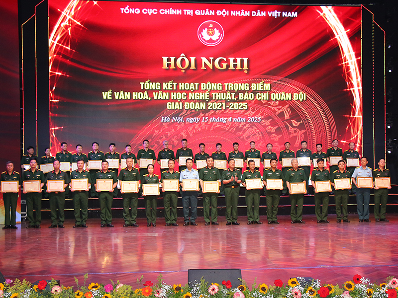 Tổng cục Chính trị tổng kết hoạt động trọng điểm về văn hóa, văn học, nghệ thuật, báo chí Quân đội giai đoạn 2021 - 2025