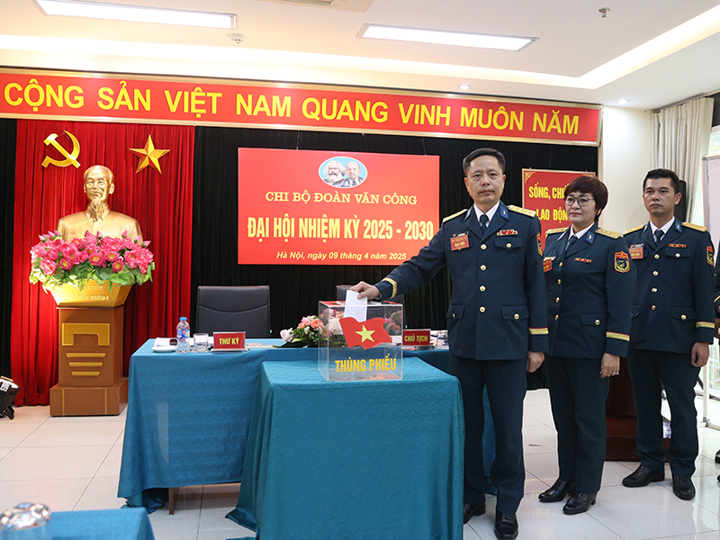 Chi bộ Đoàn Văn công Quân chủng PK-KQ tổ chức Đại hội nhiệm kỳ 2025-2030
