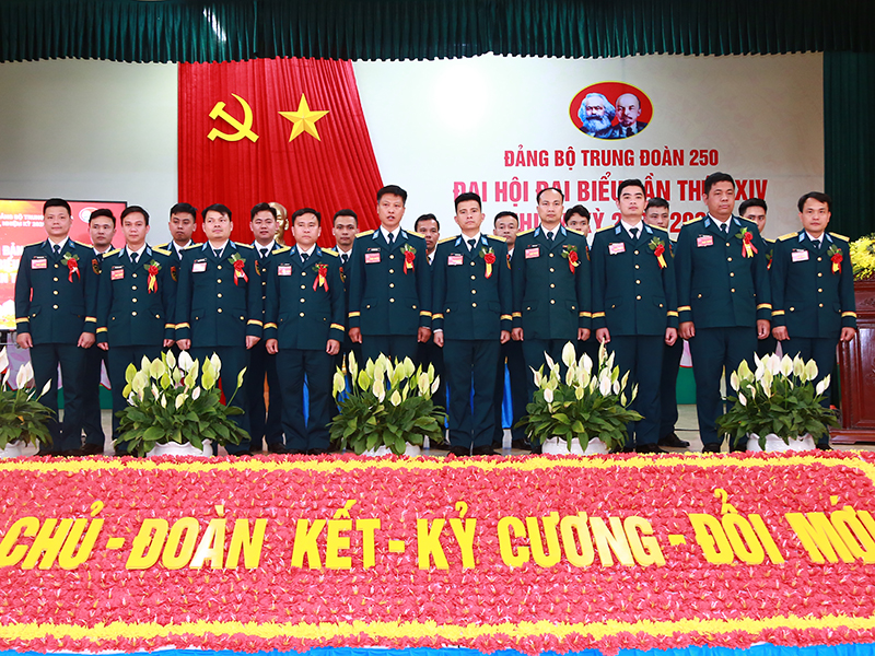 Đảng bộ Trung đoàn Tên lửa 250 tổ chức thành công Đại hội đại biểu lần thứ XXIV, nhiệm kỳ 2025-2030