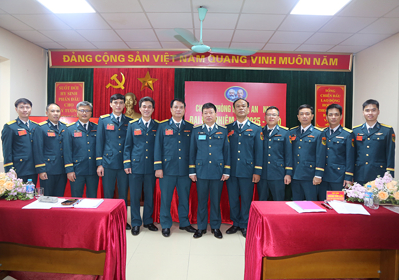 Chi bộ Phòng Bảo vệ an ninh, Cục Chính trị PK-KQ tổ chức Đại hội nhiệm kỳ 2025-2030