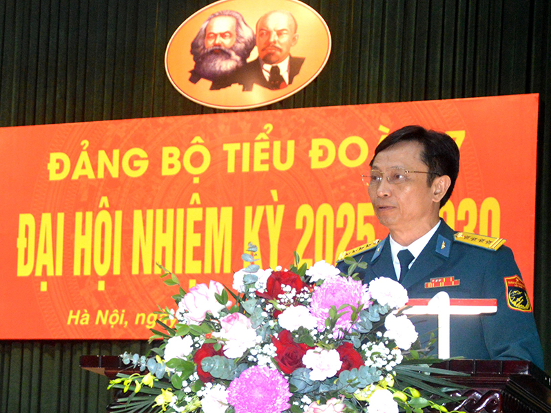 Đảng bộ Tiểu đoàn 7, Học viện PK-KQ tổ chức Đại hội nhiệm kỳ 2025-2030