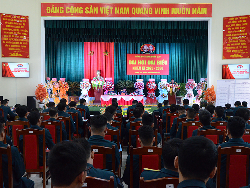 Đảng bộ Trung đoàn 929 tổ chức thành công Đại hội đại biểu Đảng bộ nhiệm kỳ 2025 - 2030