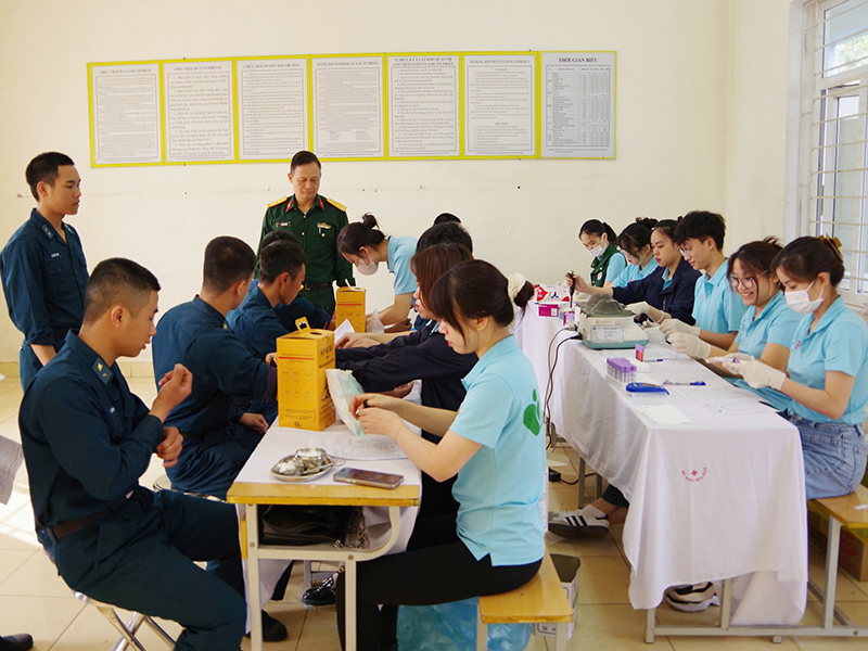 Sư đoàn 365 tích cực hưởng ứng “Ngày Hội hiến máu tình nguyện”