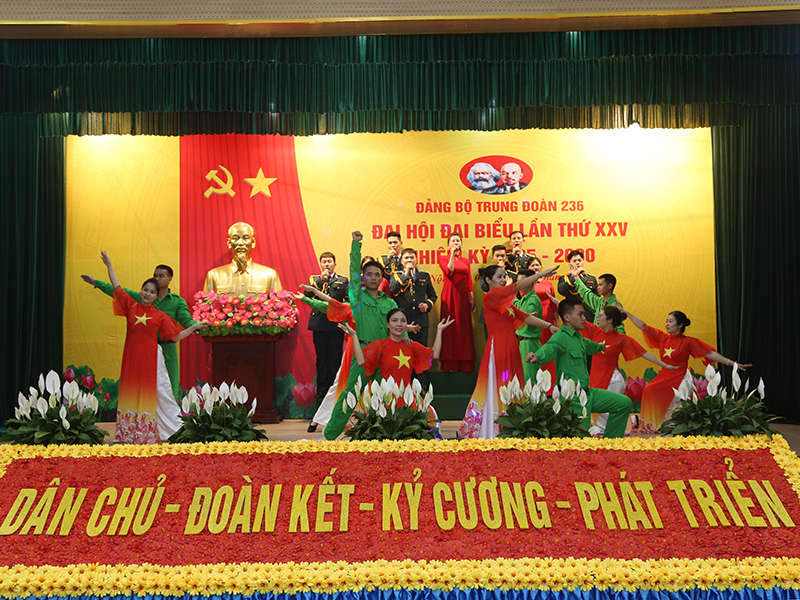 Đảng bộ Trung đoàn 236 tổ chức thành công Đại hội đại biểu Đảng bộ nhiệm kỳ 2025-2030