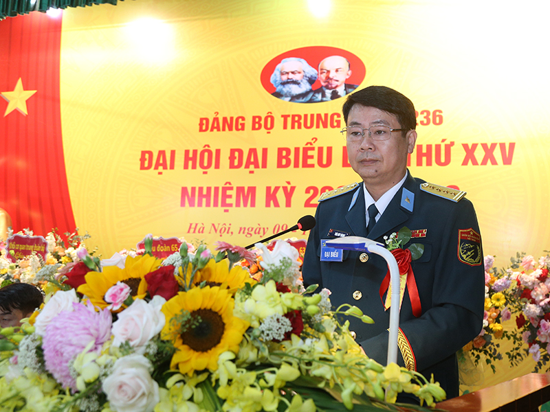 Đảng bộ Trung đoàn 236 tổ chức thành công Đại hội đại biểu Đảng bộ nhiệm kỳ 2025-2030