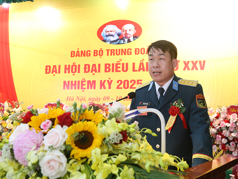 Đảng bộ Trung đoàn 236 tổ chức thành công Đại hội đại biểu Đảng bộ nhiệm kỳ 2025-2030