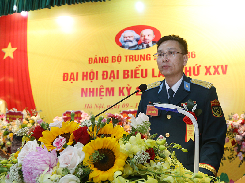 Đảng bộ Trung đoàn 236 tổ chức thành công Đại hội đại biểu Đảng bộ nhiệm kỳ 2025-2030