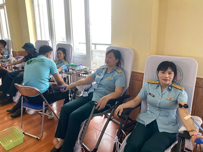 Tuổi trẻ Sư đoàn 363 tổ chức phát động phong trào hiến máu tình nguyện năm 2025