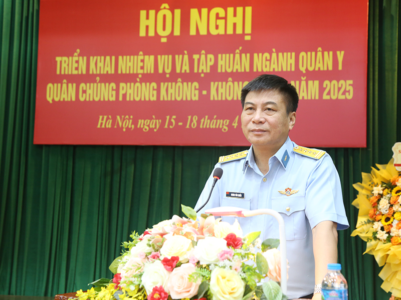 Quân chủng Phòng không - Không quân tổ chức Hội nghị triển khai nhiệm vụ và tập huấn công tác Quân y năm 2025