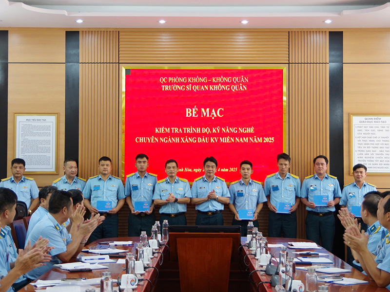 Kiểm tra trình độ kỹ năng nghề chuyên ngành xăng dầu khu vực Miền Nam năm 2025