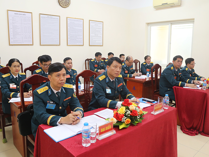 Chi bộ Dân vận - Chính sách, Cục Chính trị Quân chủng Phòng không - Không quân tổ chức Đại hội nhiệm kỳ 2025-2030