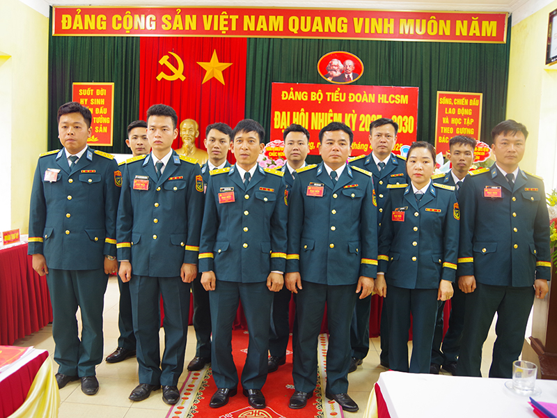 Đảng bộ Tiểu đoàn Huấn luyện chiến sĩ mới tổ chức Đại hội nhiệm kỳ 2025 - 2030