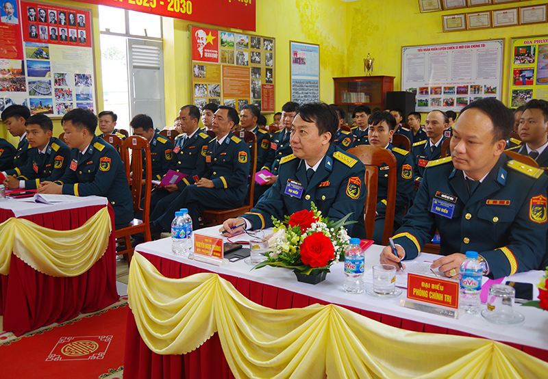 Đảng bộ Tiểu đoàn Huấn luyện chiến sĩ mới tổ chức Đại hội nhiệm kỳ 2025 - 2030