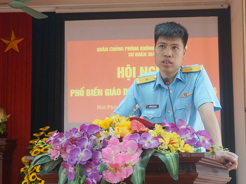 Sư đoàn 363 tổ chức Hội nghị phổ biến, giáo dục pháp luật năm 2025