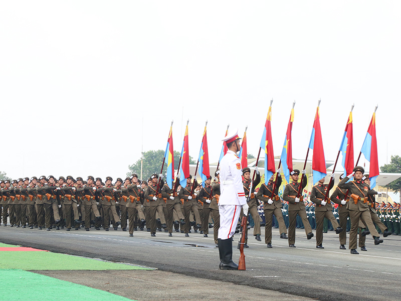 Tổng hợp luyện diễu binh, diễu hành kỷ niệm 50 năm ngày giải phóng miền Nam, thống nhất đất nước
