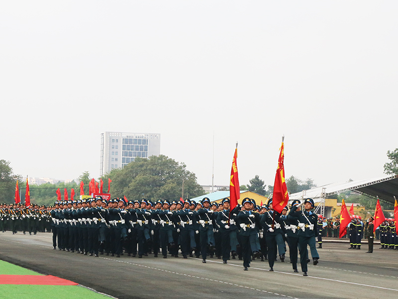 Tổng hợp luyện diễu binh, diễu hành kỷ niệm 50 năm ngày giải phóng miền Nam, thống nhất đất nước
